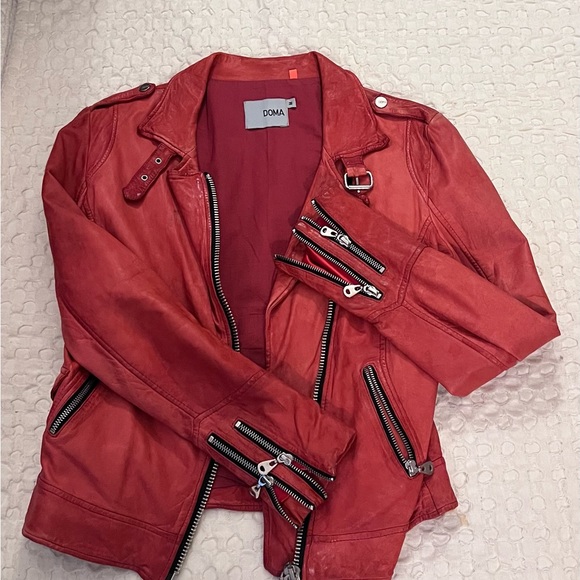 DOMA Leather Jacket - Picture 1 of 9